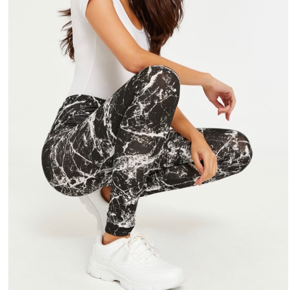 Marble Leggings 2 For 20$